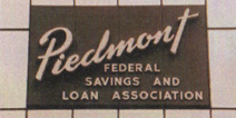 Piedmont Federal Signage